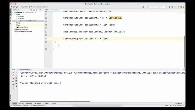 Functional Programming Part 2 - Consumer & BiConsumer - JavaCertification 11 Certification смотреть онлайн