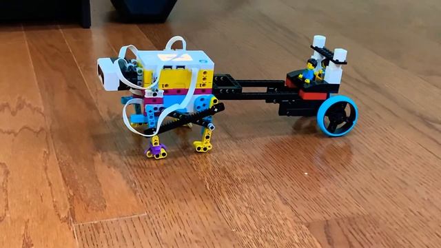 LEGO Spike Prime / Spike Walker with Rickshaw смотреть онлайн