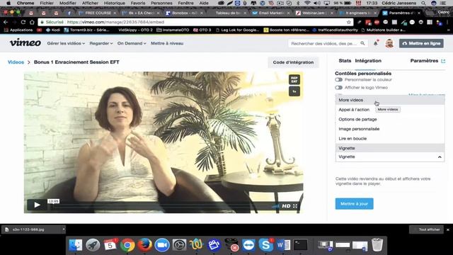 Vimeo - Paramètres d'intégration смотреть онлайн