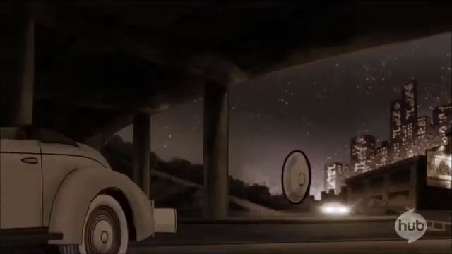 Dan vs. the Cat Burglar - Tank! Car Chase Scene смотреть онлайн
