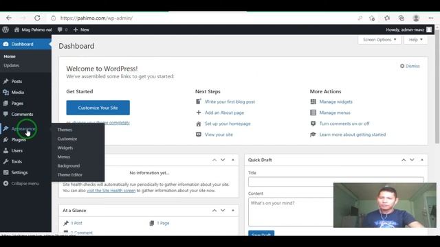 WEB DEV MOD2: WORDPRESS ADMIN DASHBOARD AND INSTALLING THEMES | FREELANCING | u.LearnTV смотреть онлайн