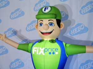 Надувной рукомах Fix Price – надувной зазывала с машущей рукой | аэрофигура | надувная реклама