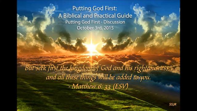 Putting God First - Opening Discussion (1 of 8) смотреть онлайн