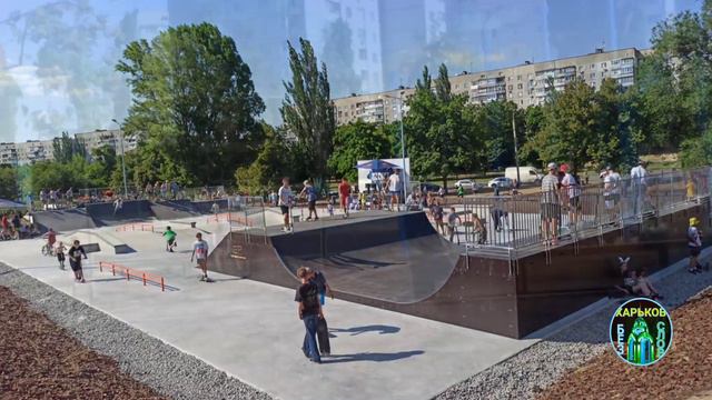 Урбан-парк на Салтовке открытие / Харьков сегодня 2021 смотреть онлайн