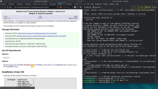 7. Packages 64 to 101 of 996 - How to build Beyond Linux From Scratch (BLFS) 12.0 смотреть онлайн
