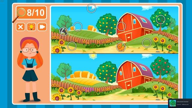 Viki Spotter: The Farm, Level 1 Walkthrough, 1080p/60FPS. смотреть онлайн