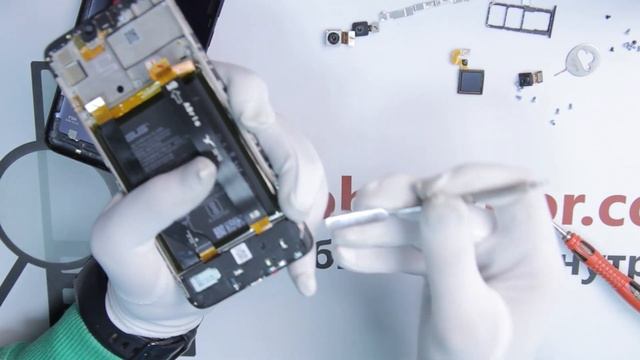 Инструкция как разобрать Asus Zenfone Max M2 смотреть онлайн
