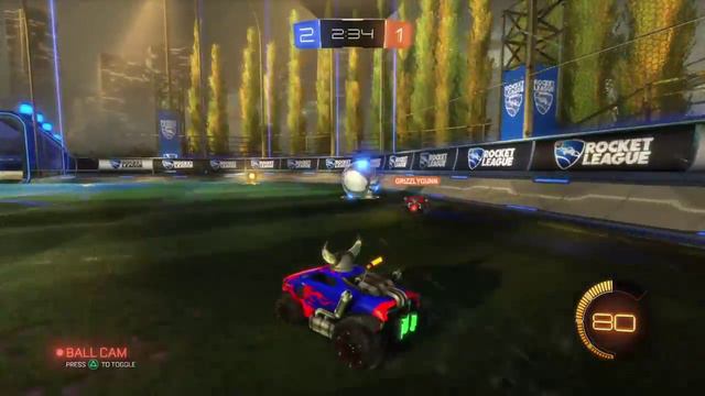 Rocket League 3 vs 3 Gameplay смотреть онлайн
