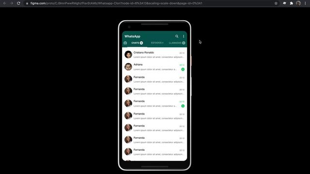 Aprende a diseñar un CLON de Whats App - Figma Tutorial Español (Parte 6) смотреть онлайн