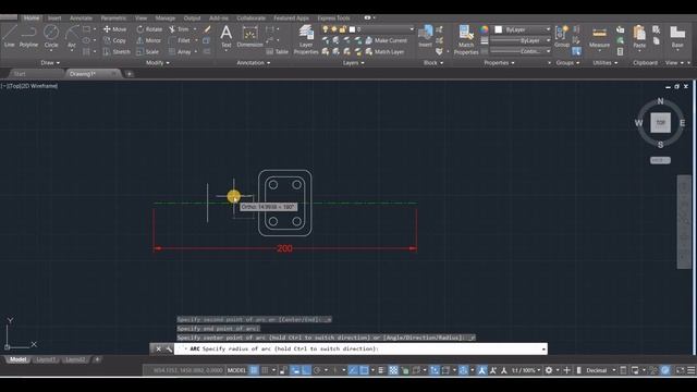 #AutoCAD2019, #FreCAD AutoCAD Tutorial Hindi | Excercise 10 | Free 2D Tutorials | Beginner Tutorial смотреть онлайн