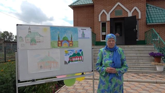 "Мечеть глазами детей" конкурс рисунков в мечети "Ангам" смотреть онлайн