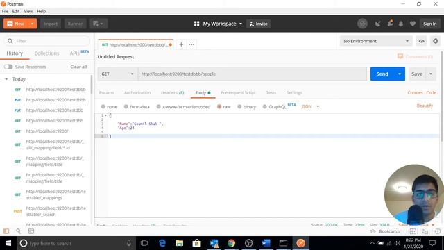 Elastic Search And Kibana with POST Man Tutorial смотреть онлайн