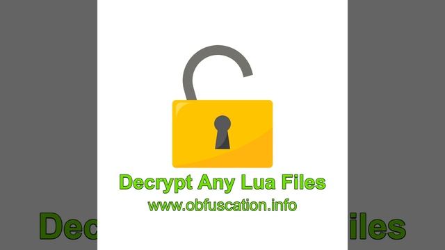 Decode your lua files online смотреть онлайн
