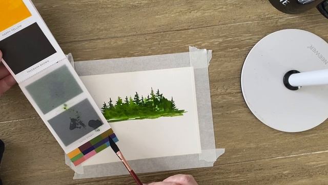 Quick 15 Minute Watercolor Warm up | Seascape смотреть онлайн