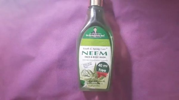 Parampara neem face and body wash for acne,pimple and sensitive skin