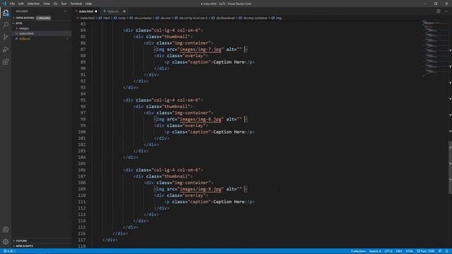 Responsive Image Gallery Using Bootstrap смотреть онлайн