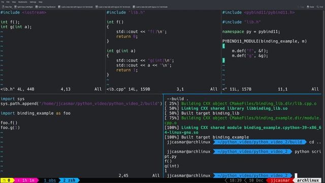Python Bindings for C++ Projects - Pybind11 смотреть онлайн