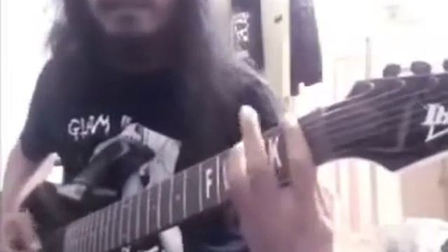 classic metallica song played with 7 strings guitar. how it sounds?! смотреть онлайн