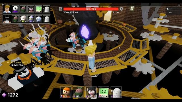 DUO Timeless Tower Hard Mode Challenge (Speed Run) in Roblox Tower Heroes x Doors Update смотреть онлайн