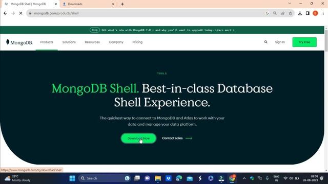 How to install MongoDB 7.0.0 On Window 10 / 11 #mongodb #installmongodb смотреть онлайн