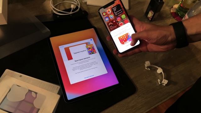 Распаковка iPad Pro на M1 и Apple Pencil 2 смотреть онлайн