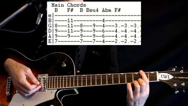 The Cure Close To Me Guitar Lesson / Guitar Tabs / Guitar Tutorial / Guitar Chords / Bass Cover