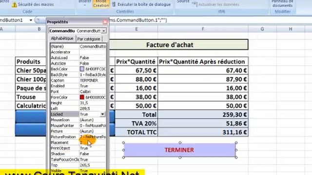 Créer un bouton qui affiche un message sous Excel (VBA) смотреть онлайн