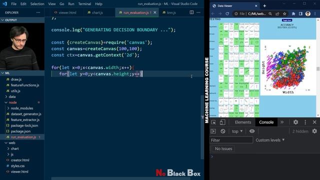 Machine Learning Course - Lesson 8: Decision Boundaries in JavaScript смотреть онлайн