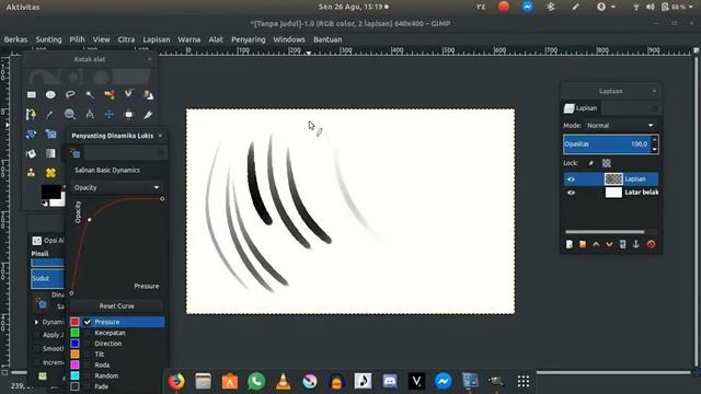 [GIMP TUTORIAL] - Lining Pressure with Pencil, Brush, & Airbrush Tool смотреть онлайн