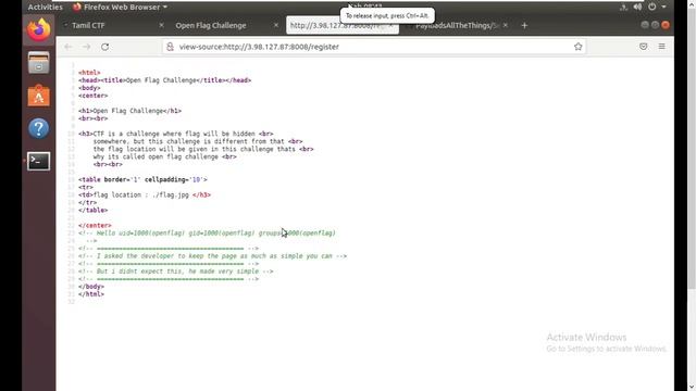 Open Flag [Server Side Template Injection] - TamilCTF2021 смотреть онлайн