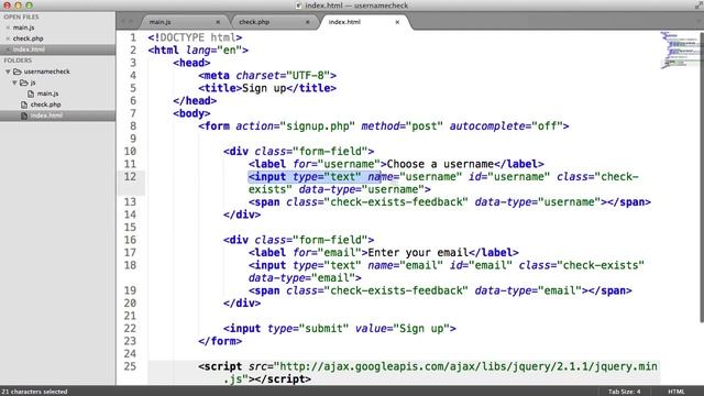 Build A Form Database 'Exists' Checker jQuery Plugin (1/3) смотреть онлайн