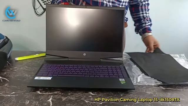 HP Pavilion Laptop 15 - DK1508TX Unboxing смотреть онлайн