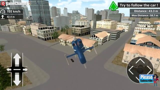 Police Helicopter Simulator Games / Police Rescue Helicopters / Android Gameplay Video #4 смотреть онлайн