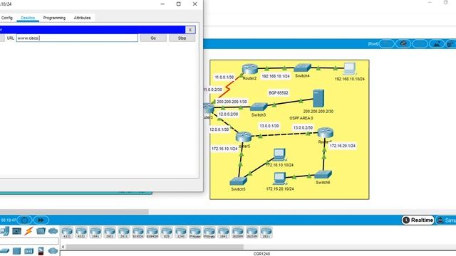 BGP REDISTRIBUCION OSPF EIGRP PACKET смотреть онлайн