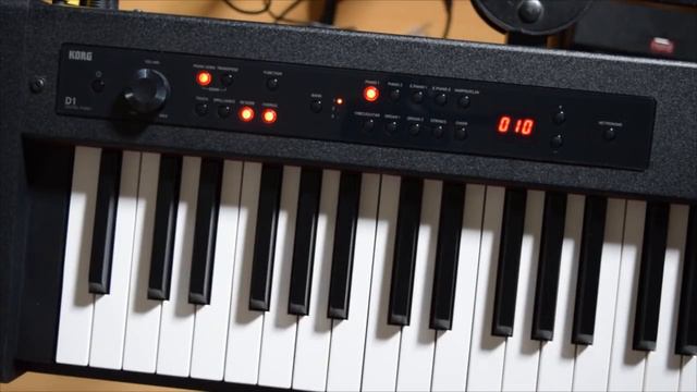 Korg D1. Built-in Piano Demos смотреть онлайн