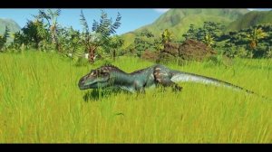 MEGALOSAURUS PACK HUNTING NIGERSAURUS HERD - Jurassic World Evolution 2
