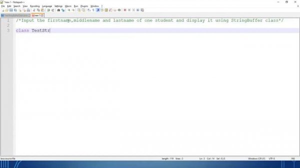 #32. StringBuffer Class in Java
