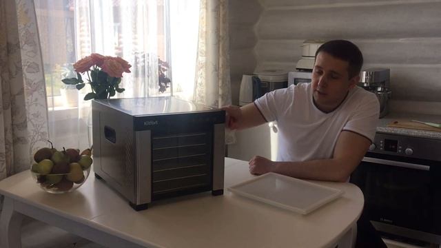 Обзор сушилки для овощей и фруктов Kitfort KT-1911 смотреть онлайн