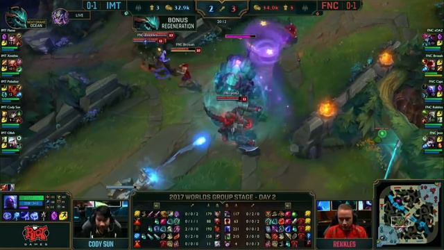 Campeonato Mundial De League Of Legends 2017 - Fase De Grupos - Día 2