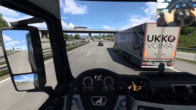 ETS 2 - MAN TGX EL3 Transporting Dry Milk from Hannover смотреть онлайн