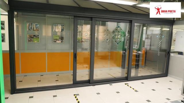 Подъемно-сдвижная дверь SL 160 смотреть онлайн