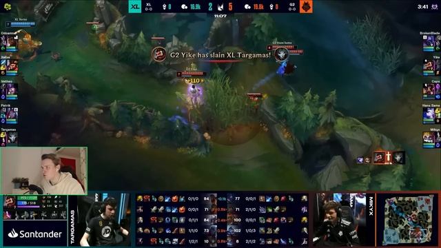 СМОЖЕТ ЛИ YIKE ЗАМЕНИТЬ JANKOS В G2? | G2 VS XL | LEC WINTER 2023 смотреть онлайн