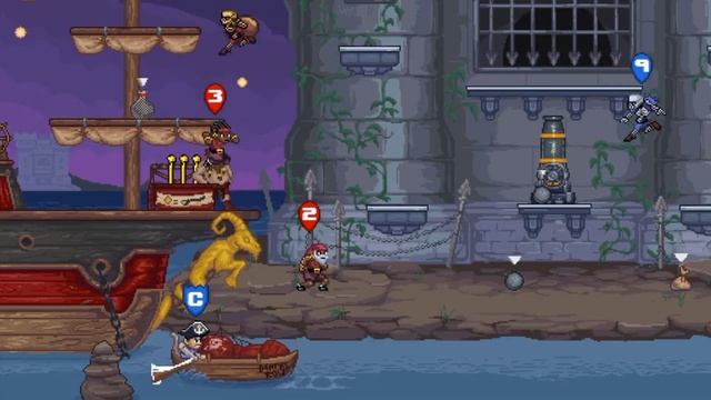 Plunder Panic Official Steam Launch Trailer смотреть онлайн