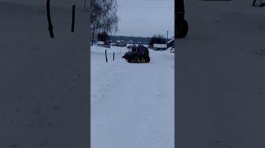 Снегоход-Вездеход гусеничный. Своими руками.