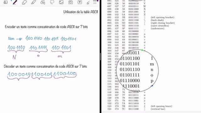 [Bases Num] Utiliser une table ASCII смотреть онлайн