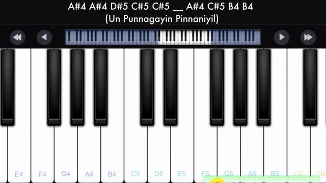 Po Urave Piano Notes | Tamil Songs Piano Notes смотреть онлайн