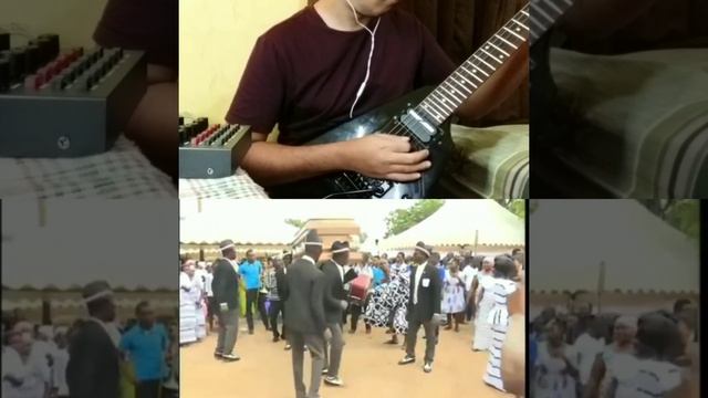 Viral Ghana Coffin dance - Pembawa Peti Jenazah - Guitar Cover (Cort VX2V Sustainiac + NUX MG100) смотреть онлайн
