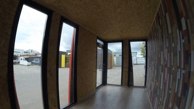 Офис продаж в виде морского контейнера от компании 