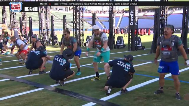 Murph At The 2016 CrossFit Games