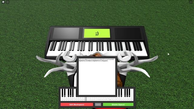 How to play the Giorno Theme on the piano (Roblox) смотреть онлайн